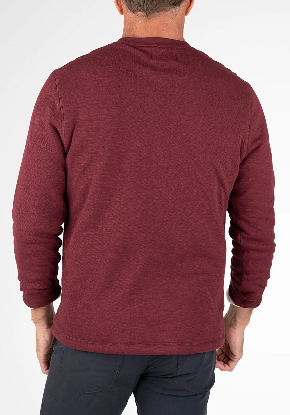 Airotec® Waffle Henley with Sherpa Lining