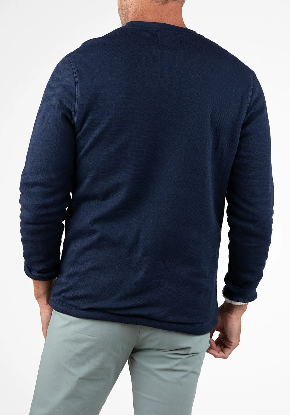 Airotec® Waffle Henley with Sherpa Lining