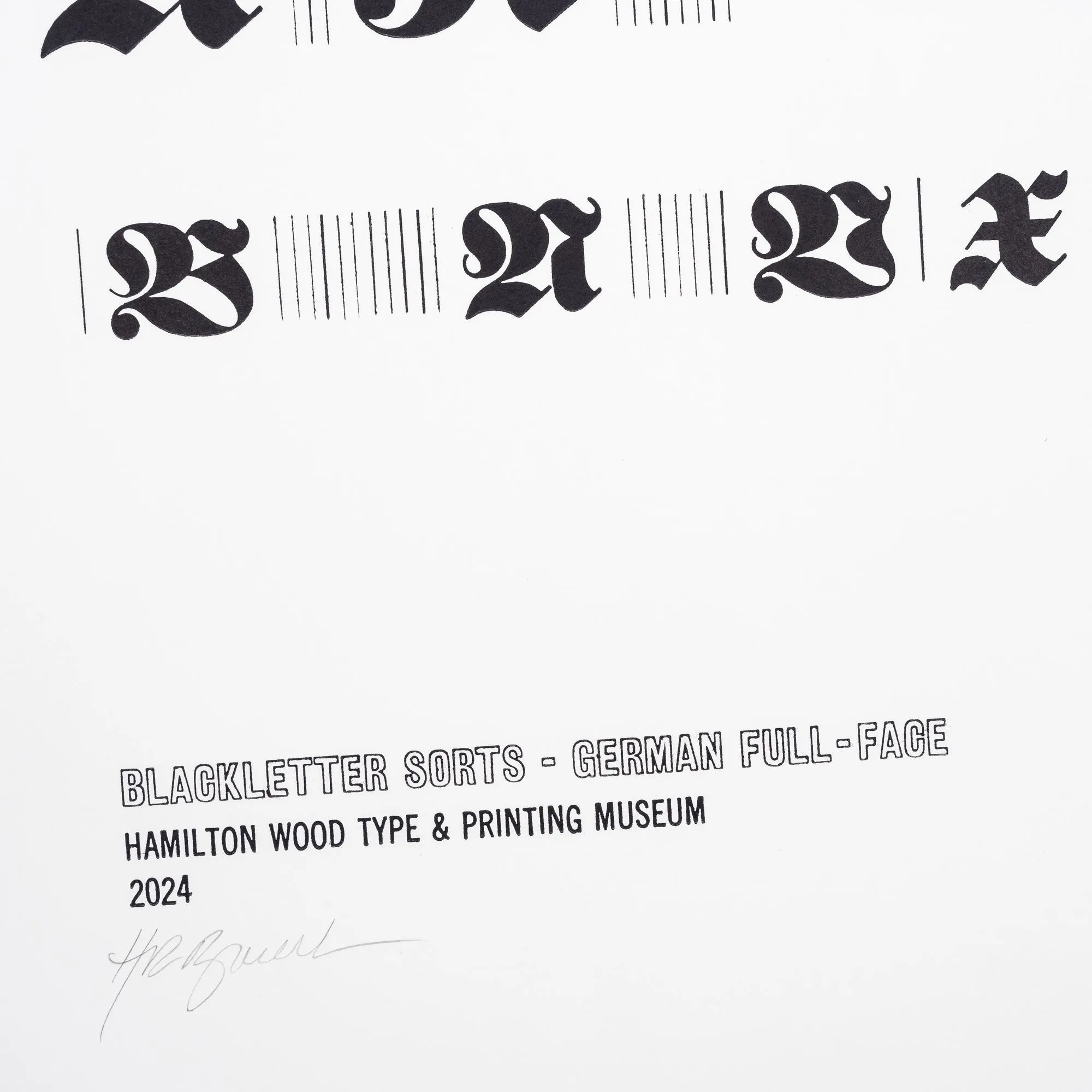 Blackletter Sorts - German Full Face