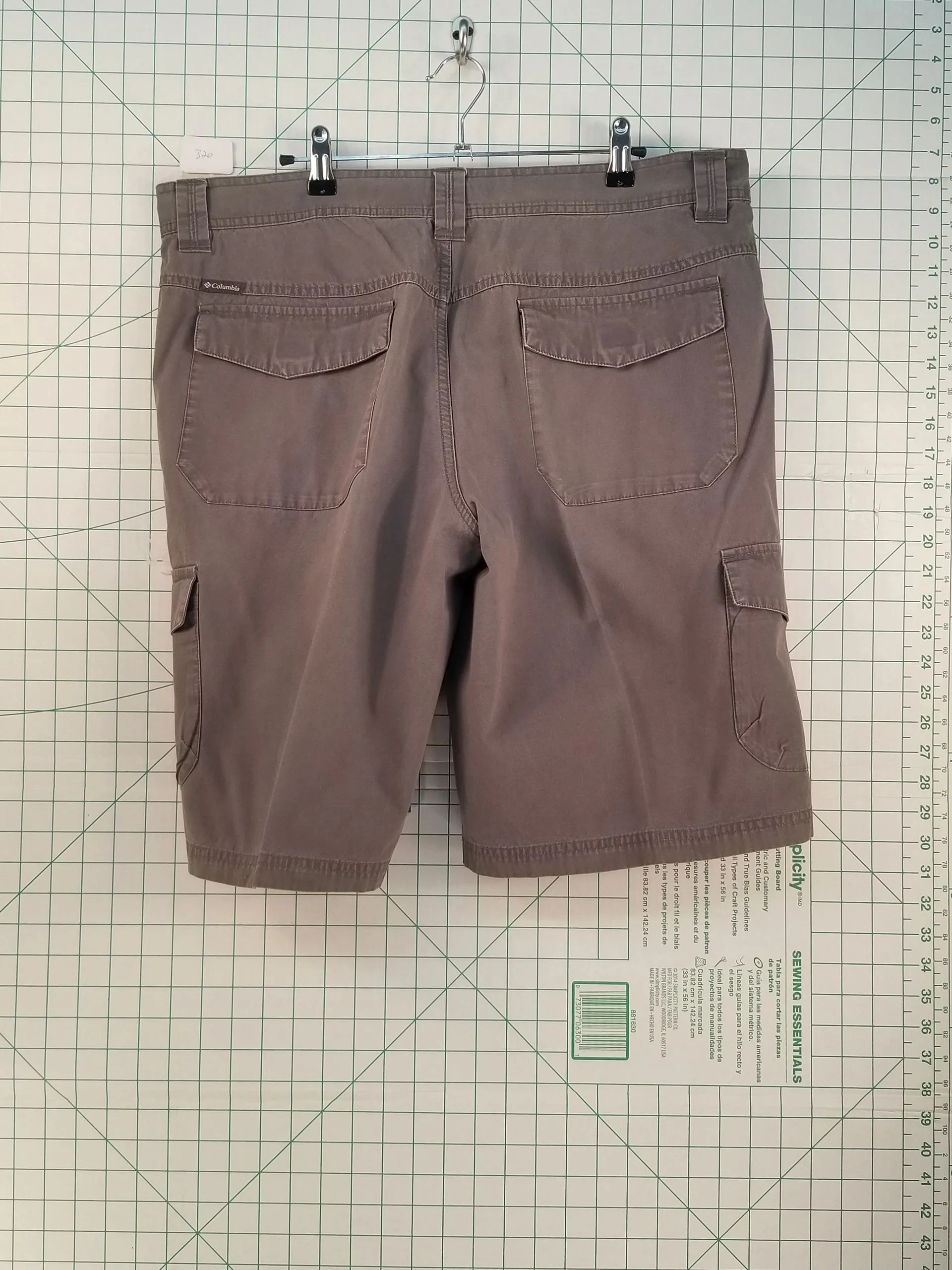 Columbia Grey Cargo Shorts