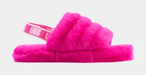 Fluff Yeah Grade School Sandal (Pink/Rock Rose)