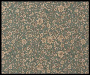 Gift Wrap, 10m - Blossom Blue