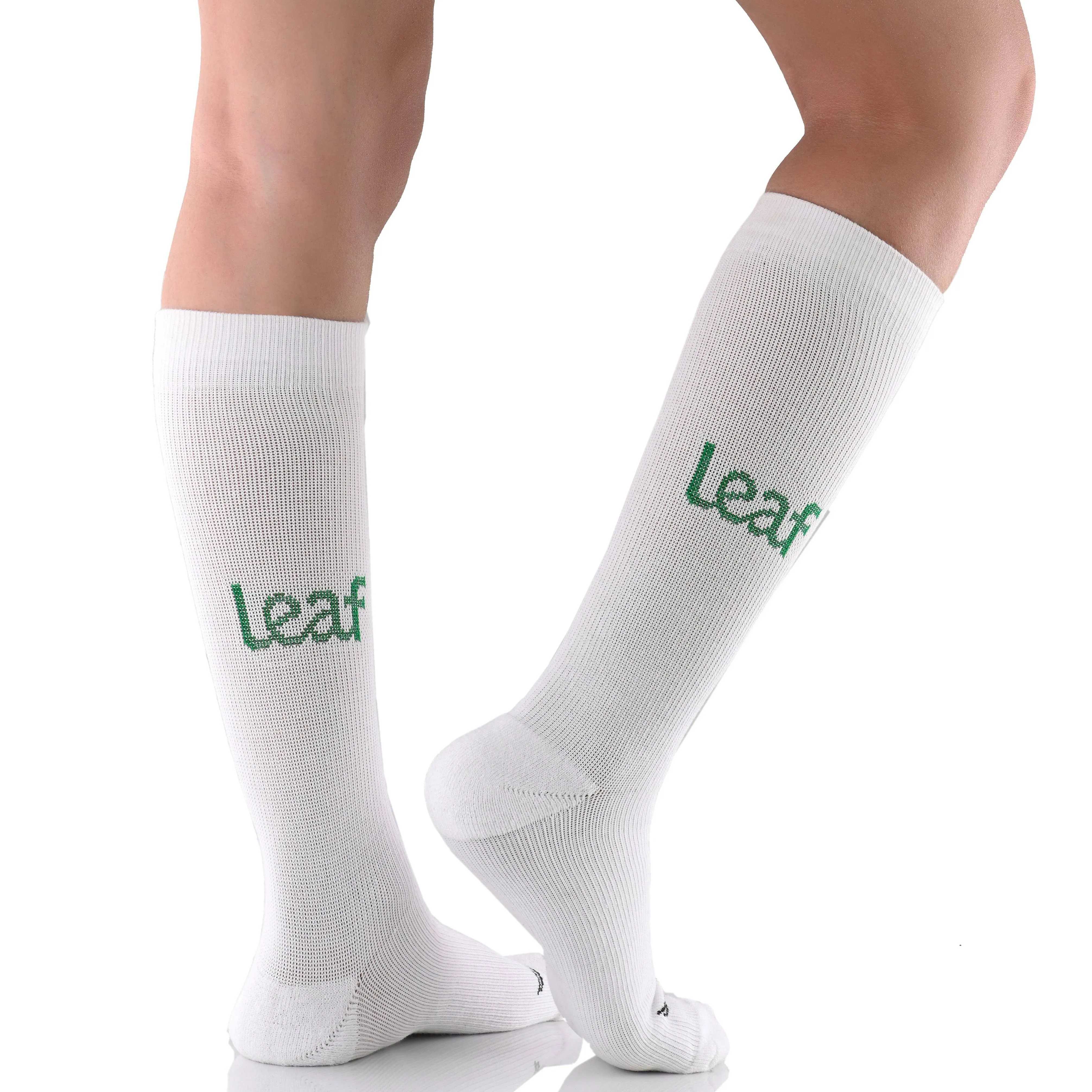 Leaf ortho Compression therapy socks Set of 3 pairs White/Navy/Black