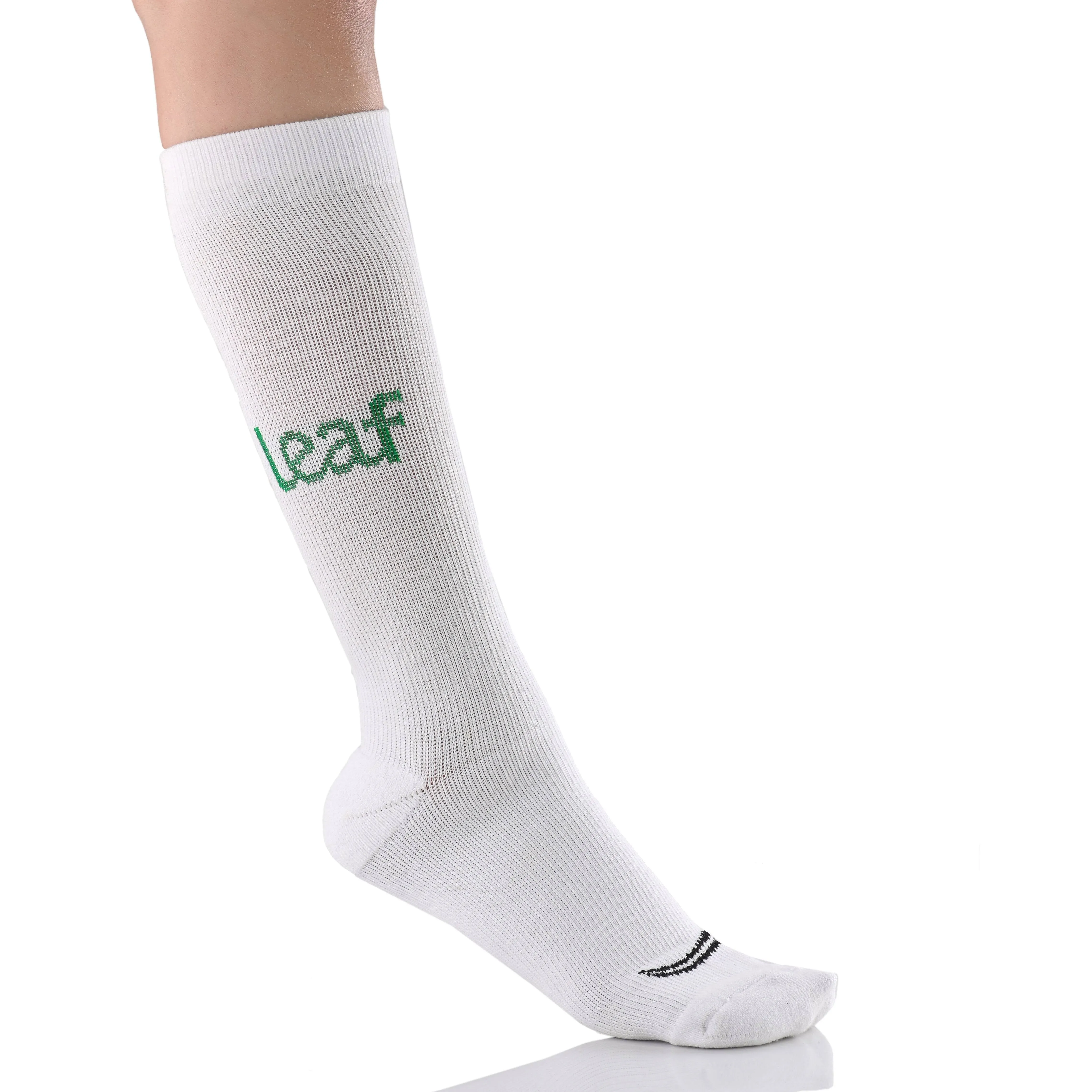 Leaf ortho Compression therapy socks Set of 3 pairs White/Navy/Black