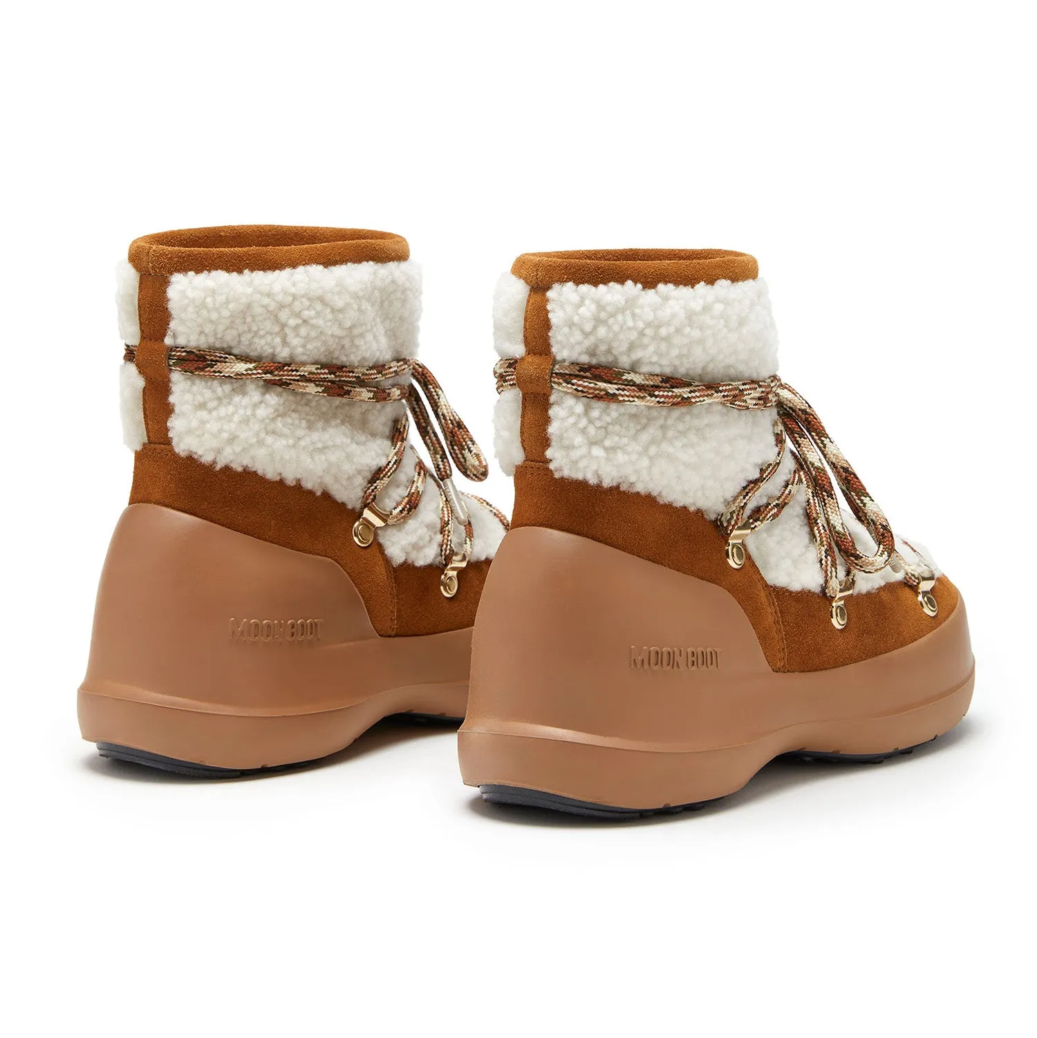 LUNA Shearling Boots - Whiskey