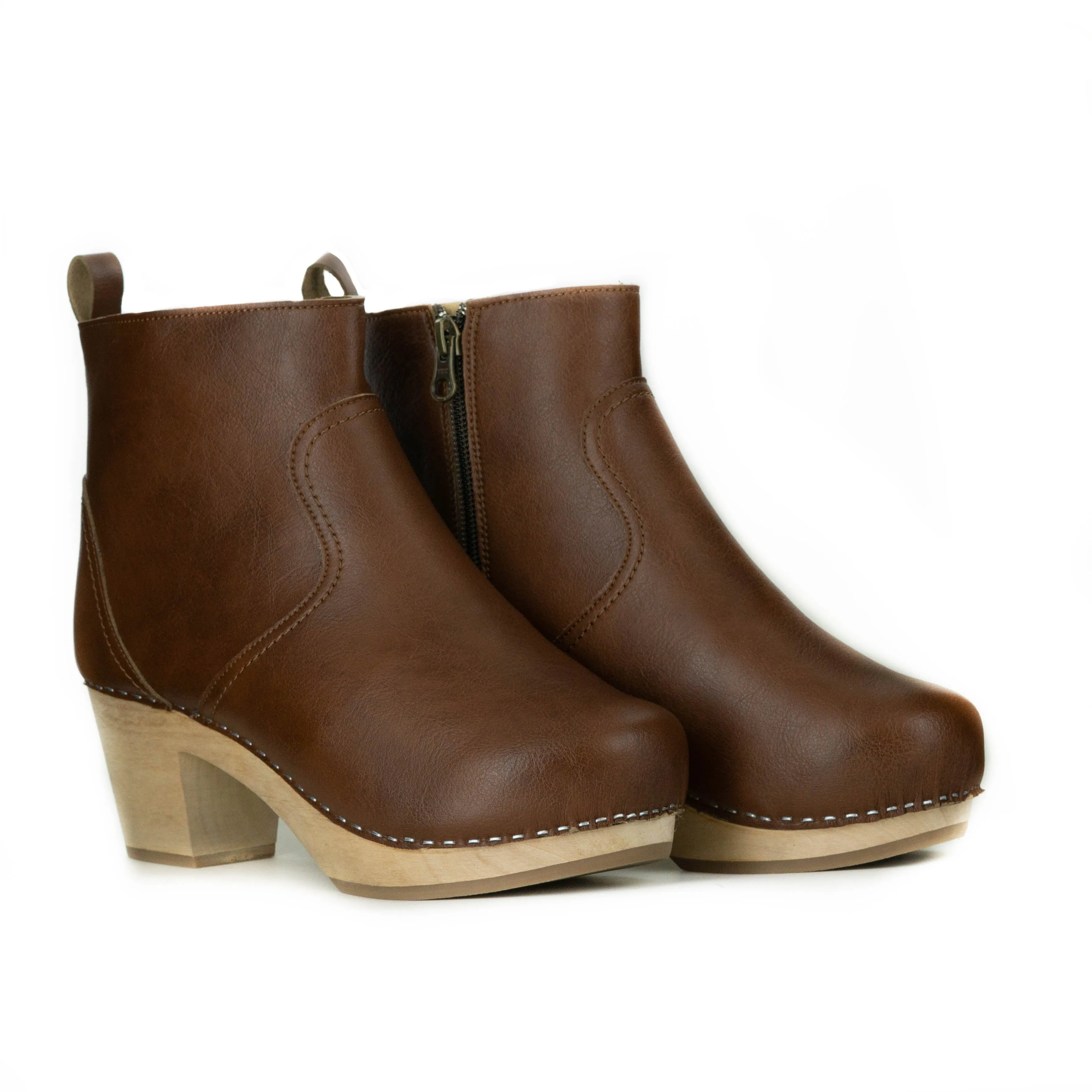 Marlowe Clog Boot in Tan from Novacas