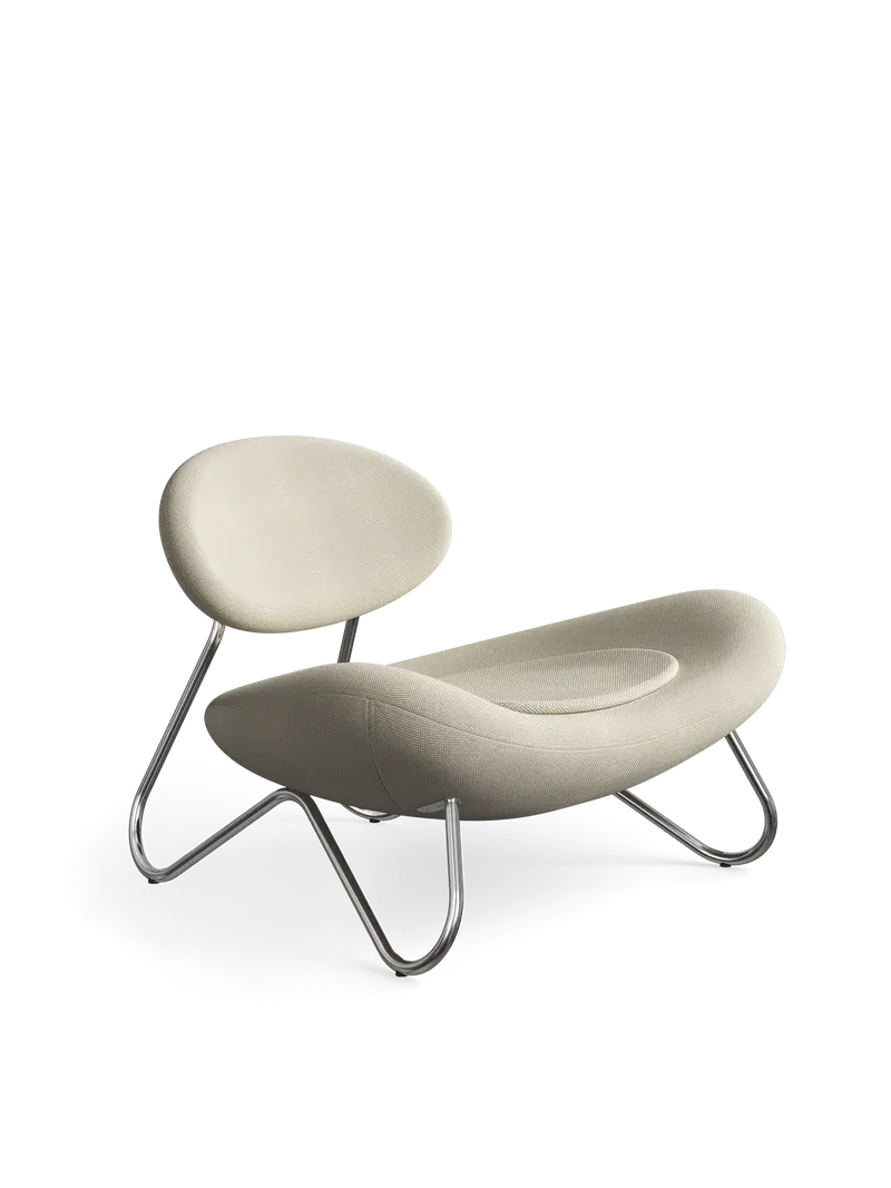 Meadow Lounge Chair - Off White/Grey