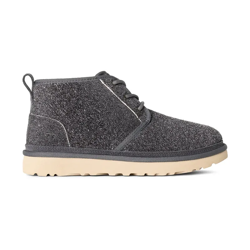 Men's Neumel Shaggy Suede Dark Grey