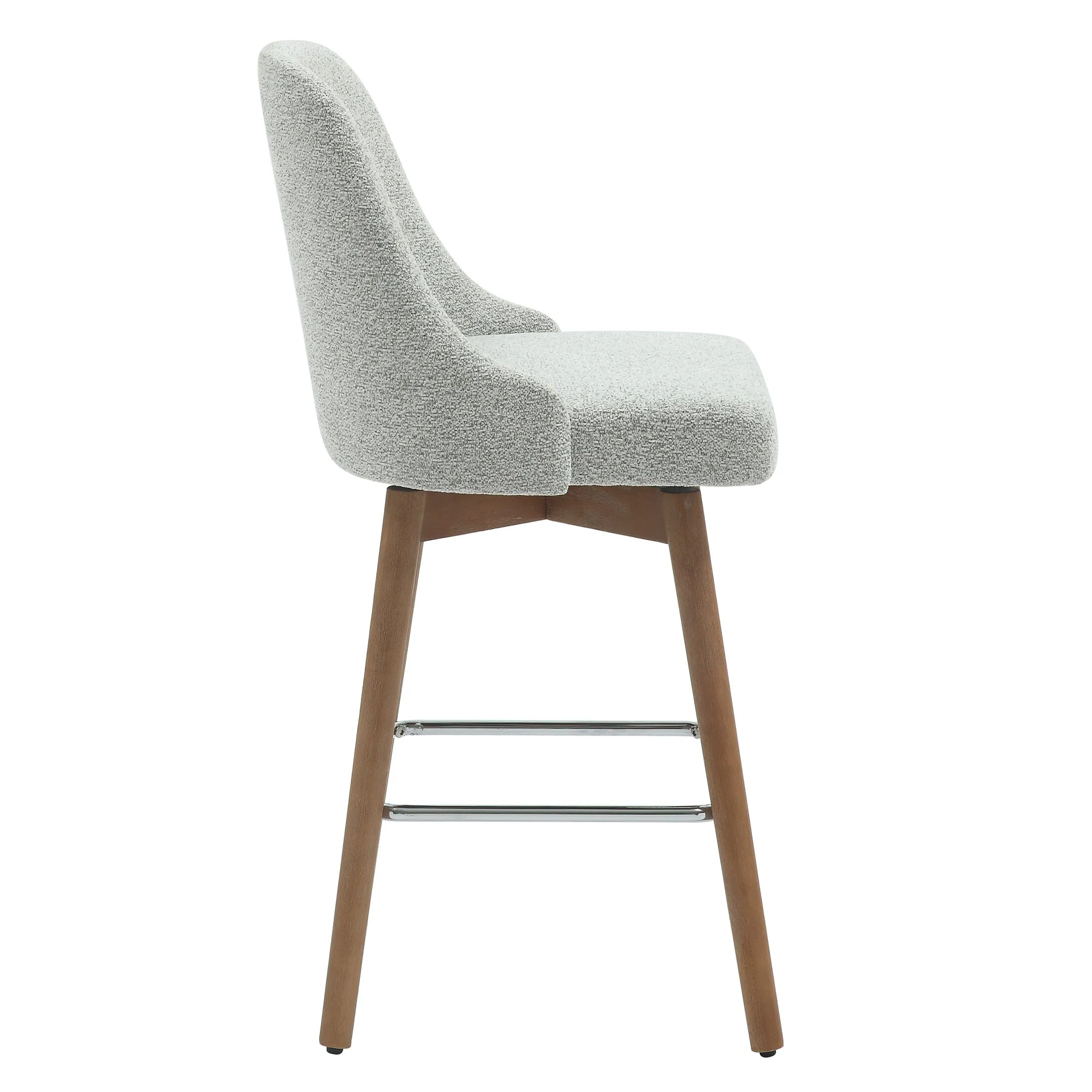 PLUSH KITCHEN HEIGHT BARSTOOL