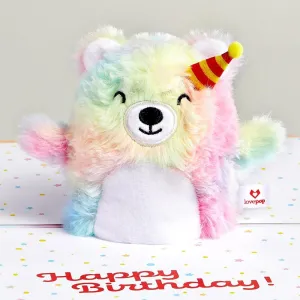 Pop Up Greeting Card Plushpop Soft Animal