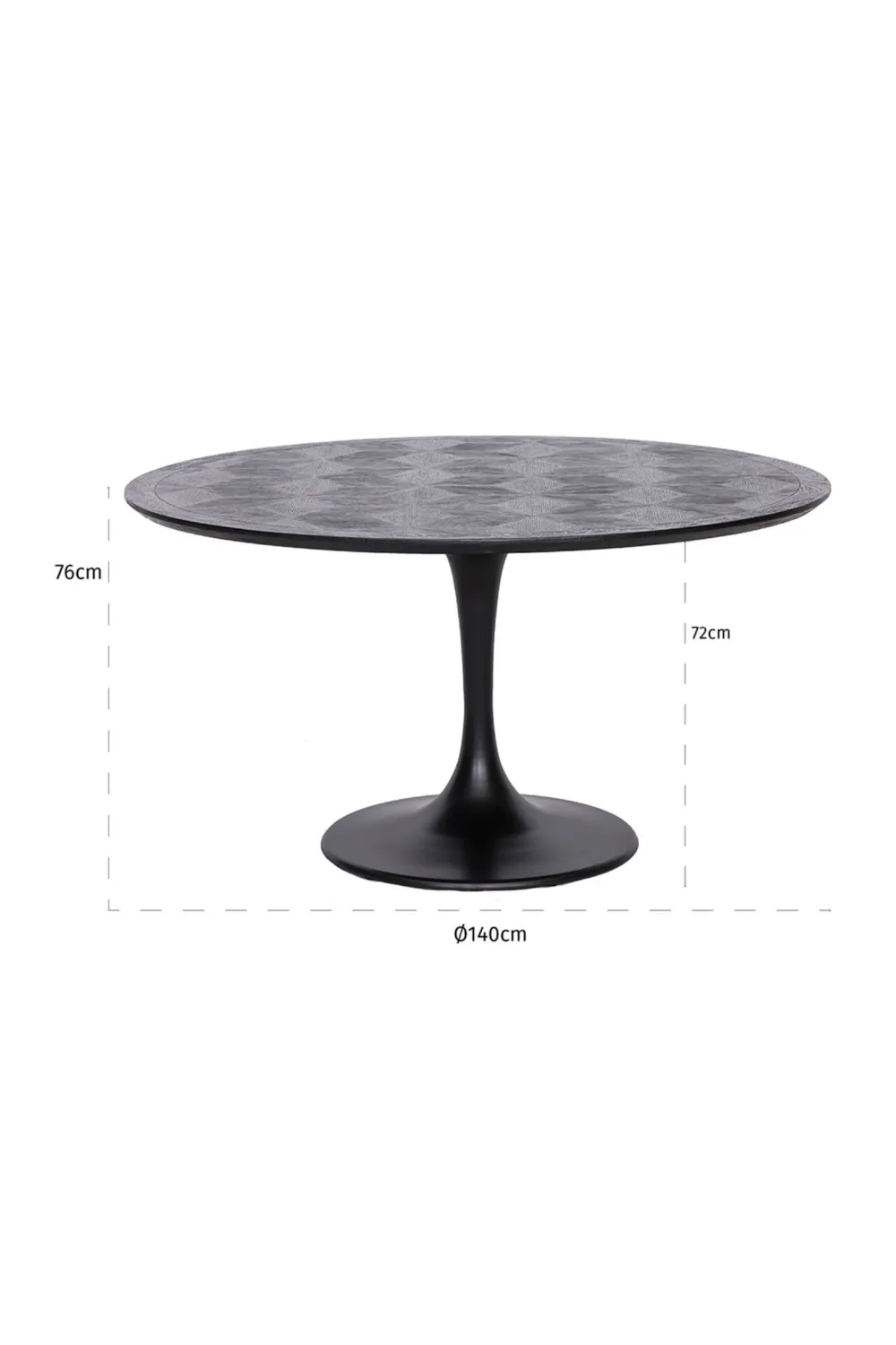 Round Pedestal Dining Table | OROA Blax