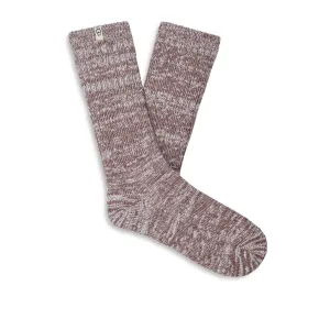 UGG® Rib Knit Slouchy Crew Sock (Women)