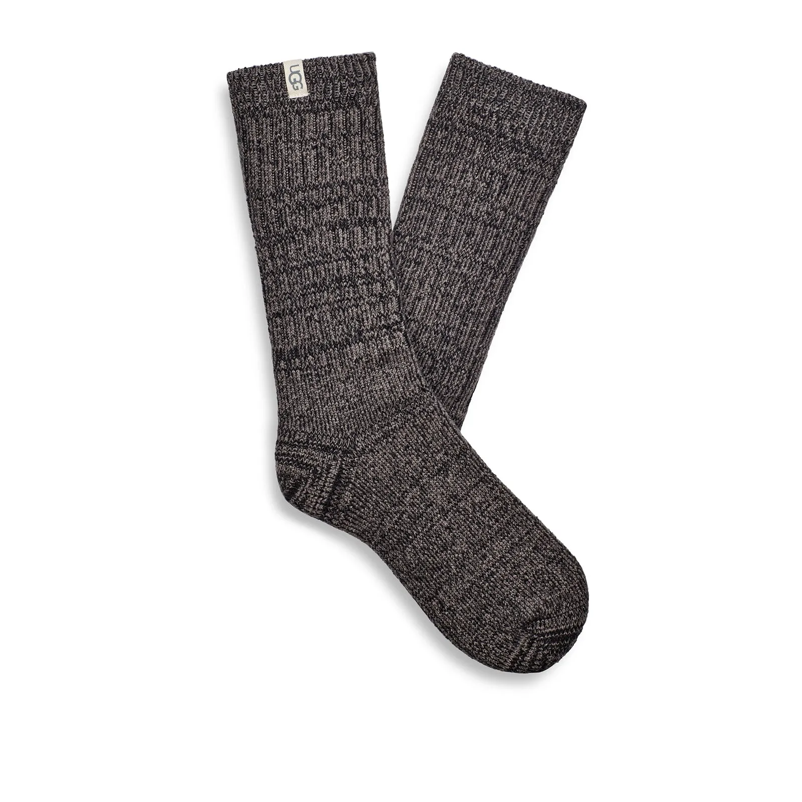 UGG® Rib Knit Slouchy Crew Sock (Women)