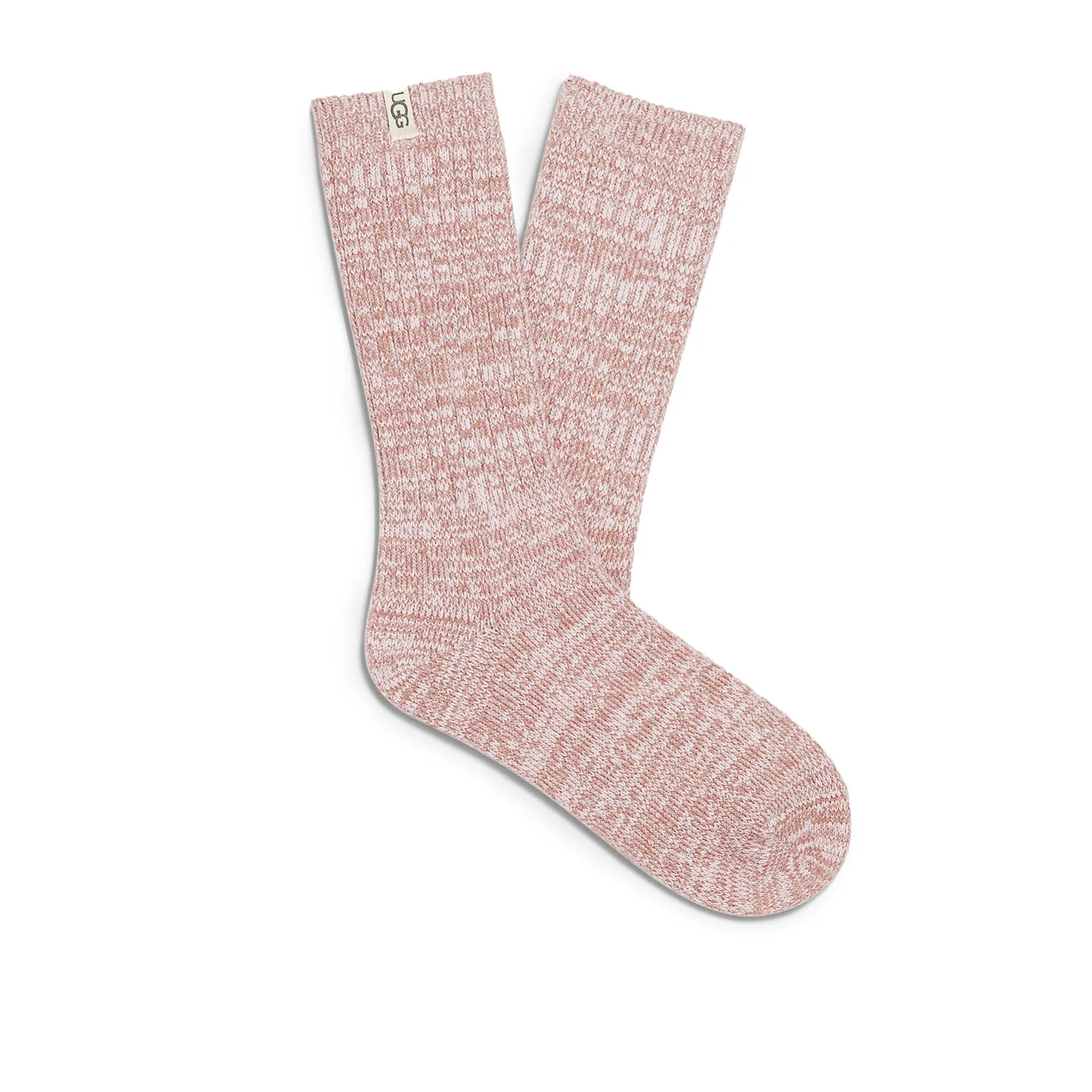 UGG® Rib Knit Slouchy Crew Sock (Women)