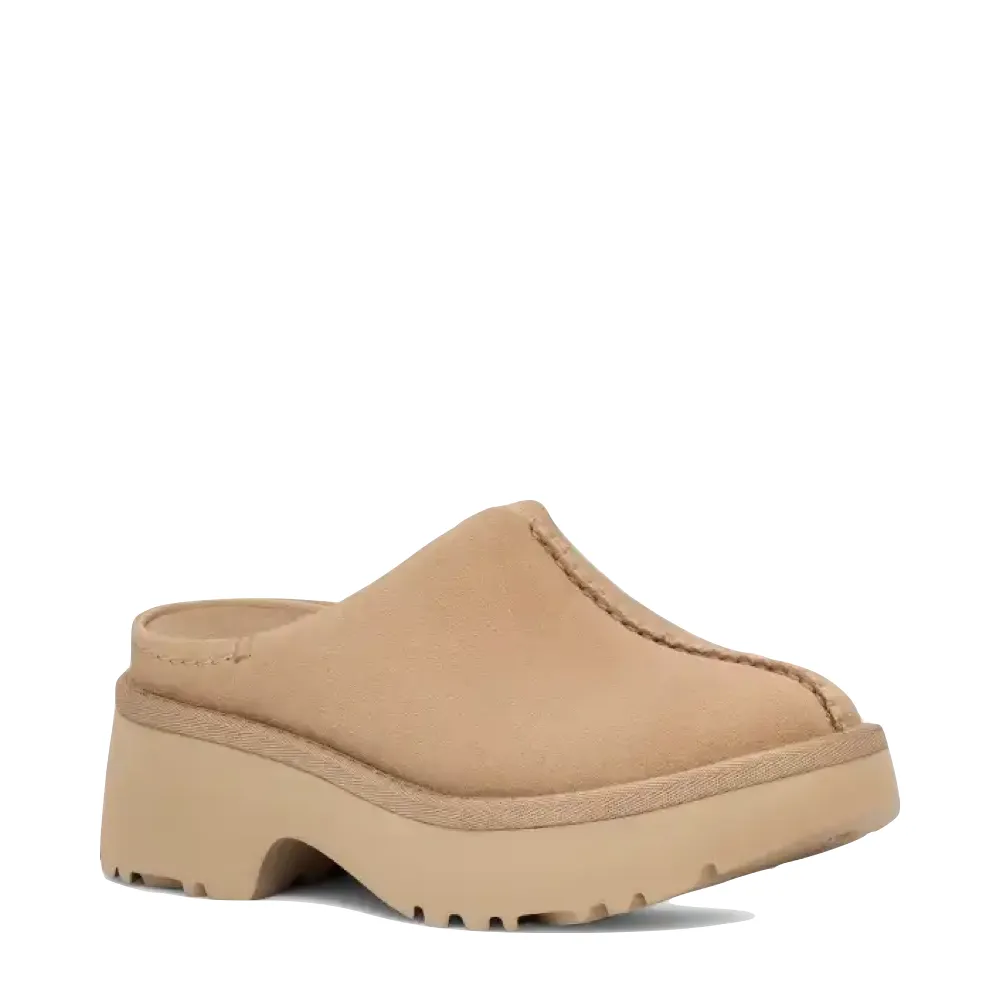 Ugg Women's New Heights Heeled Clog in Sand