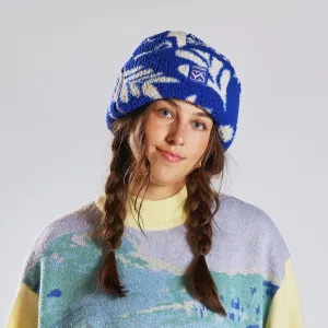 Unisex Society Fleece Cuff Hat - Society Electric Blue