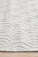 Visions 5050 White Rug