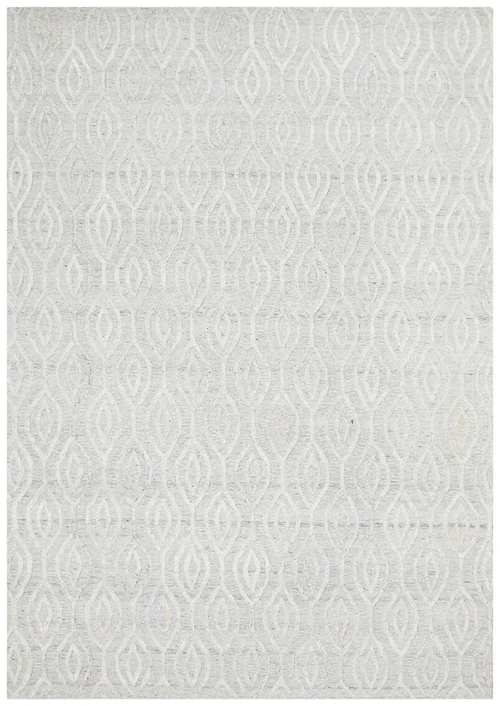 Visions 5050 White Rug